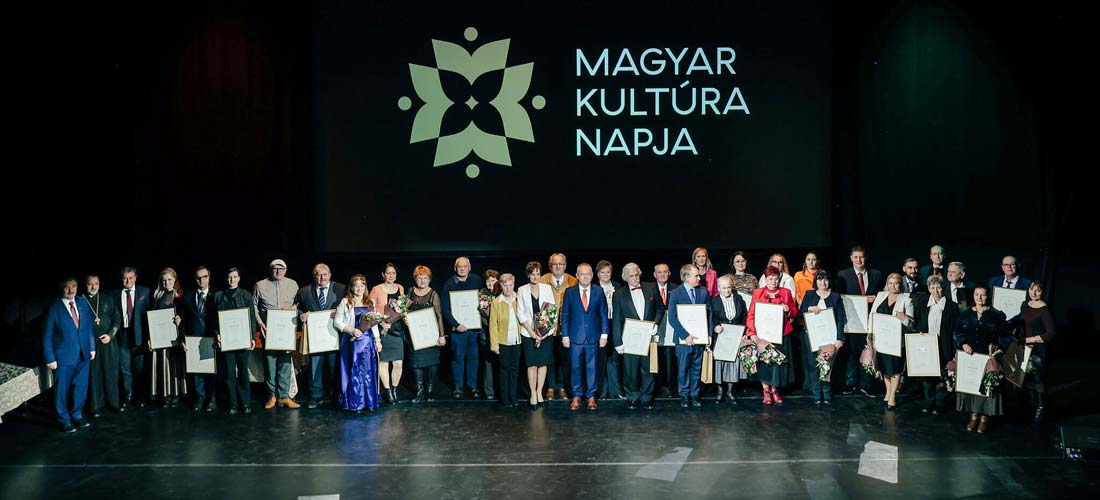A vármegye kulturális életének meghatározó szereplői kaptak elismerést a Magyar Kultúra Napján