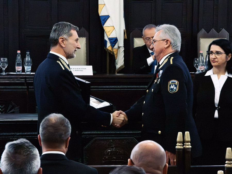 Nyugdíjba vonult Hajdú-Bihar vármegye rendőrfőkapitány