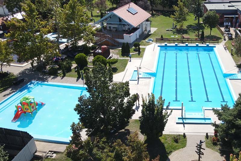 Megújult a Városi Strand és Gyógyfürdő Kabán