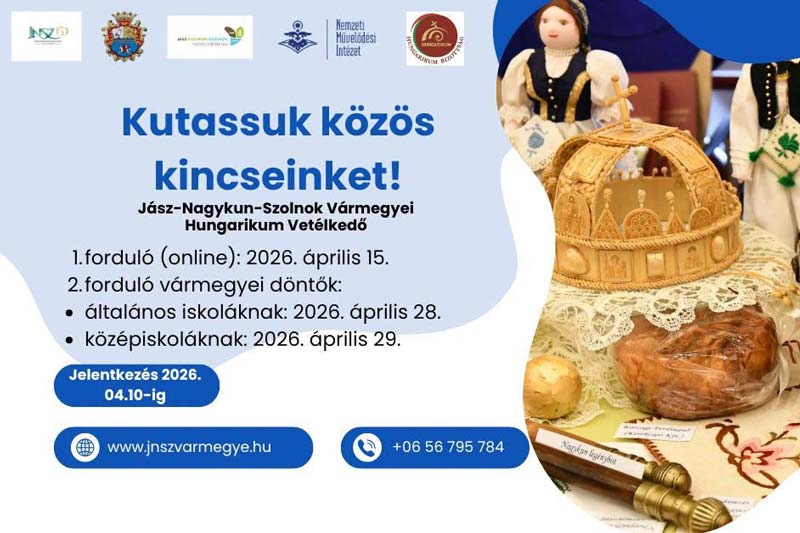 Hetven csapat a Jász-Nagykun-Szolnok vármegyei hungarikum vetélkedőn