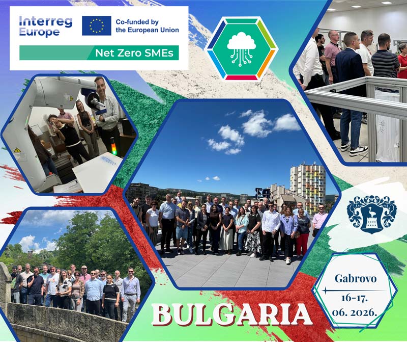 Nemzetközi tanulmányúton vett részt a Vas Vármegyei Önkormányzati Hivatal Bulgáriában, a Net Zero SMEs projekt partnerként