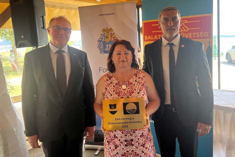 Kék Hullám Zászló strandminősítés 2026-ban