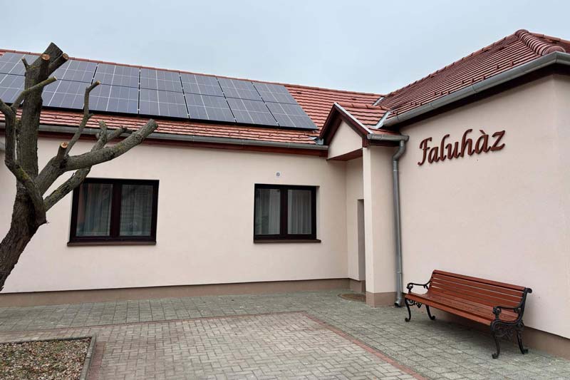 Faluház épület energetikai korszerűsítése – projektzárás