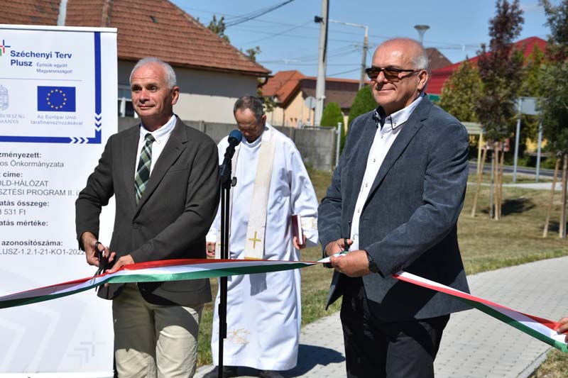 Átadták Tát zöldhálózatfejlesztési programjának második ütemét