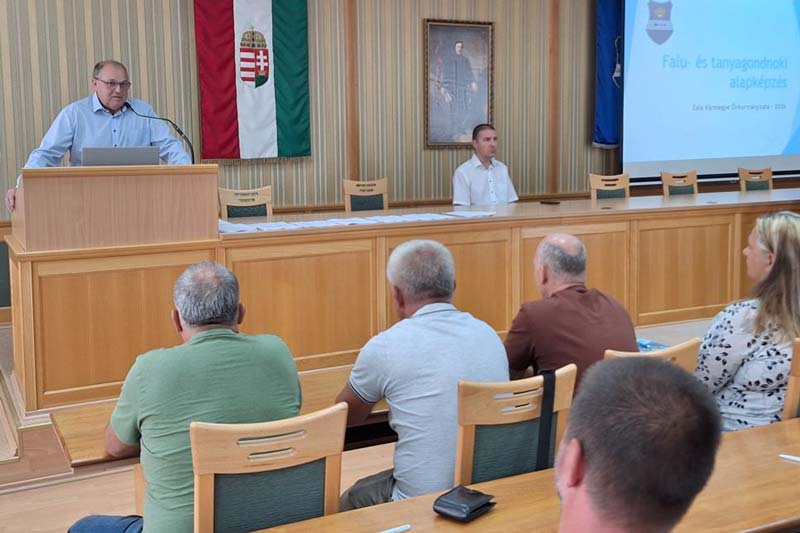 Elindult az idei falugondnoki alapképzés